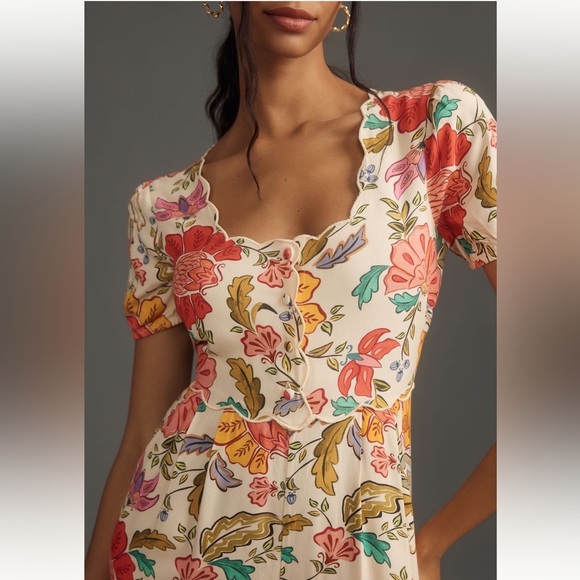 NWT Anthropologie Farm Rio Jumpsuit - Picture 4 of 5